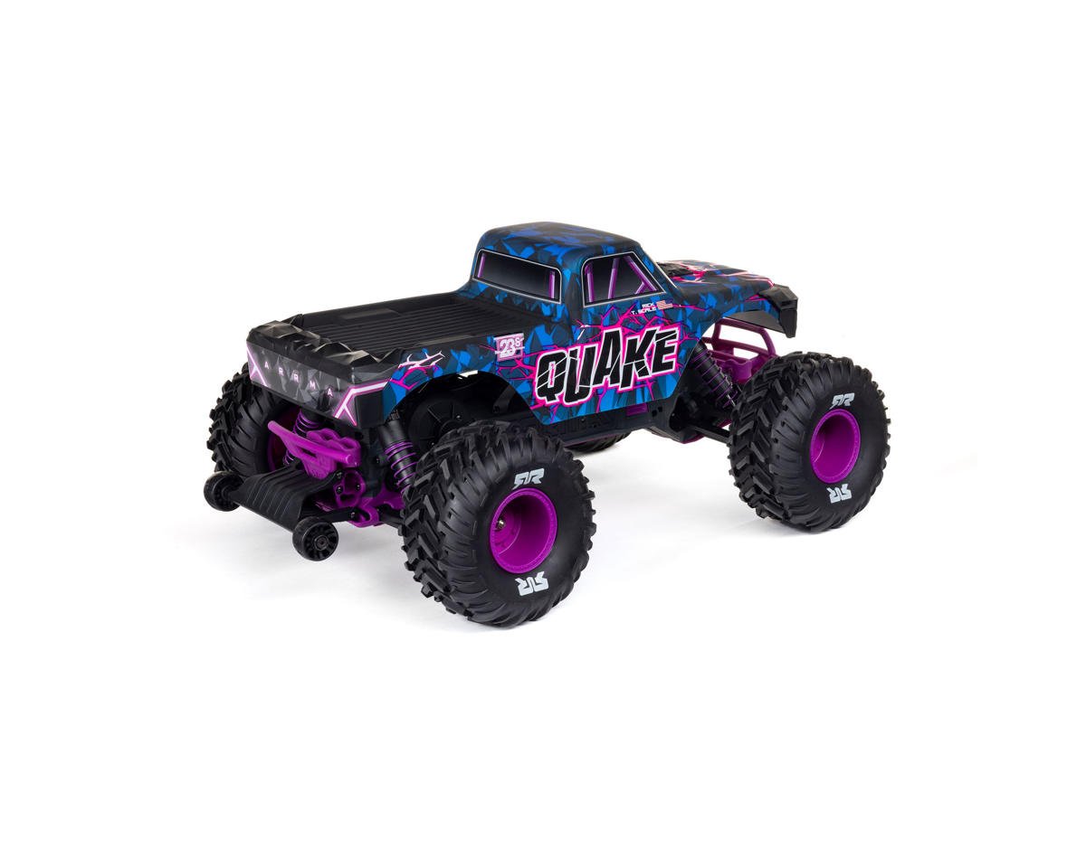 Arrma Quake 223S DSC 1/10 RTR Brushless 2WD Monster Truck (Purple) ARA3537T3 Arrma