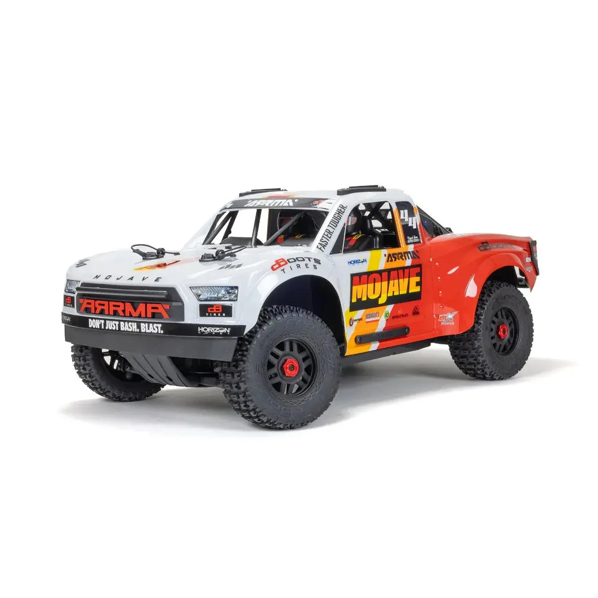 Arrma Mojave 4X4 BLX 4S Desert Truck RTR, White/Red, ARA4404T1 Arrma