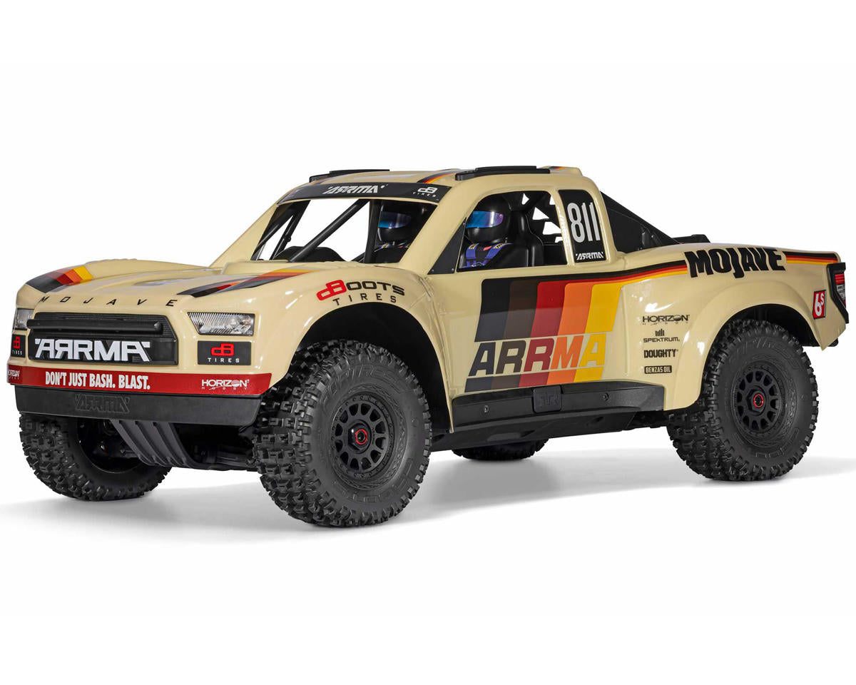 Arrma Mojave 6S BLX Brushless RTR 1/7 4WD RTR Desert Truck (Tan) 2026 ARA7604V3T2