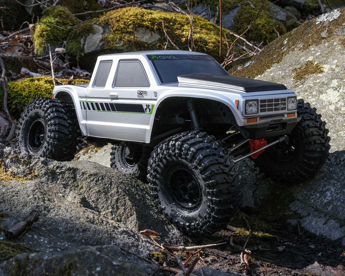 Axial SCX10 III Coyote 4WD Rock Crawler RTR, Silver AXI-2036T1 Axial