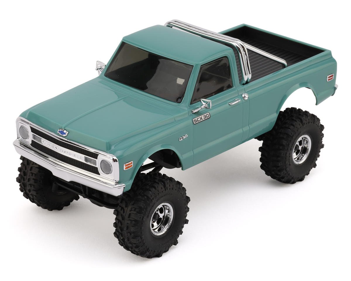 Axial SCX30 Chevrolet K10 1/30 4WD RTR Scale Mini Crawler (Green) AXI-2260T1