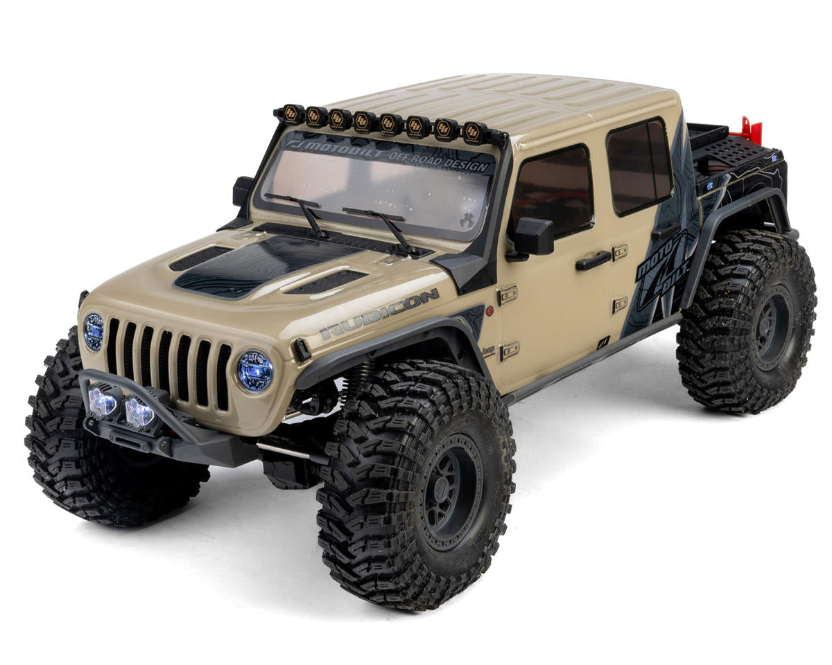 Axial SCX10 III Motobilt Valyrian Jeep JT Gladiator 1/10 RTR 4WD Electric Trial Rock Crawler (Green) AXI-2443T2