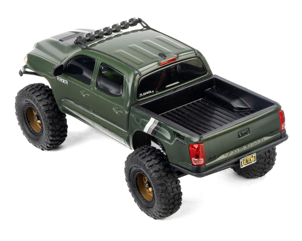 Axial SCX30 Toyota Tacoma TRD Pro 1/30 4X4 Rock Crawler, RTR, Green AXI-3289T1