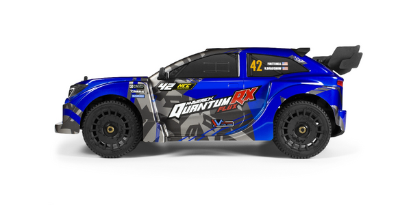 MAVERICK QuantumRX Flux 4S 1/8 4WD Rally Car - Blue