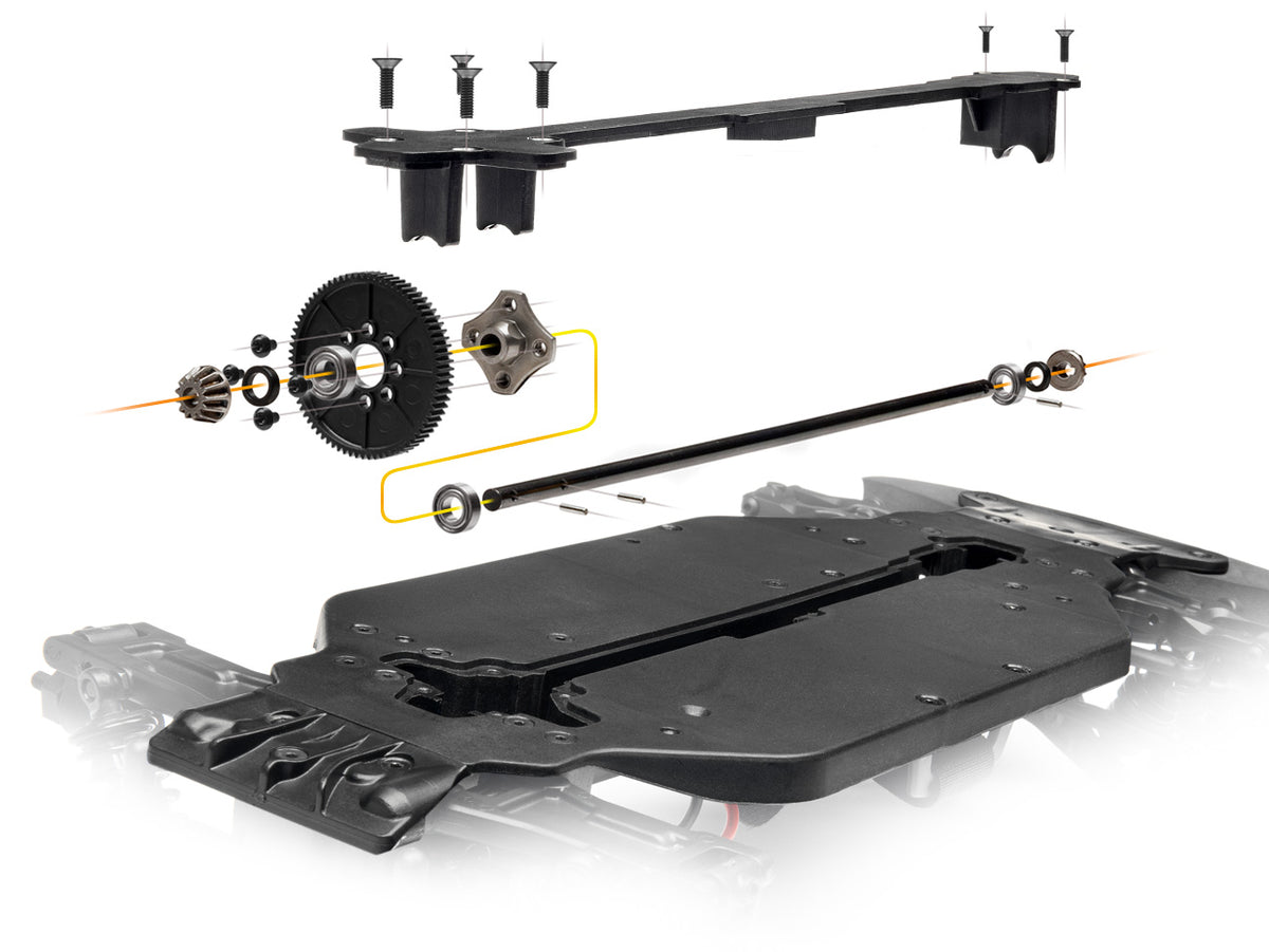 HPI-118000 HPI RS4 Sport 3 Creator Edition 1/10 4WD Electric Car kit 118000