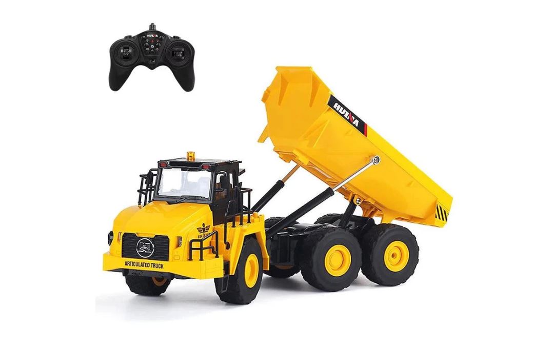 Huina 1553 1:16 2.4Ghz RC Dump Truck RC Construction Toy