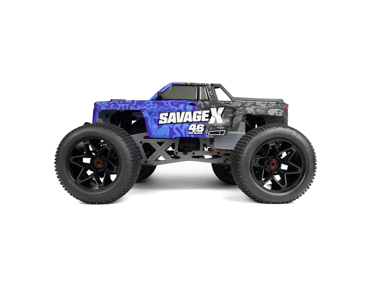 HPI 1/8 Savage X 4.6 GT-6 - Blue Nitro Monster Truck HPI-160585