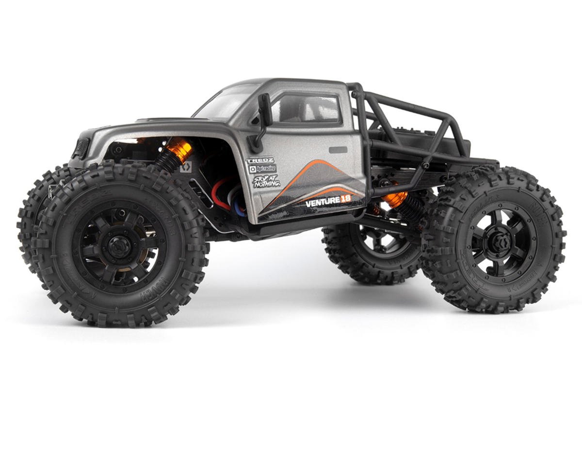 HPI Venture18 CC Flux 1/18 4WD RTR Brushless Rock Crawler (Gunmetal) HPI-160808