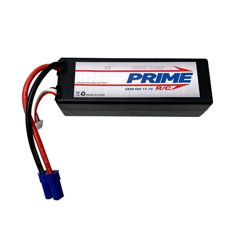 Prime RC 5200mAh 3S 11.1v 50C Hard Case LiPo Battery with EC5 Connector Prime