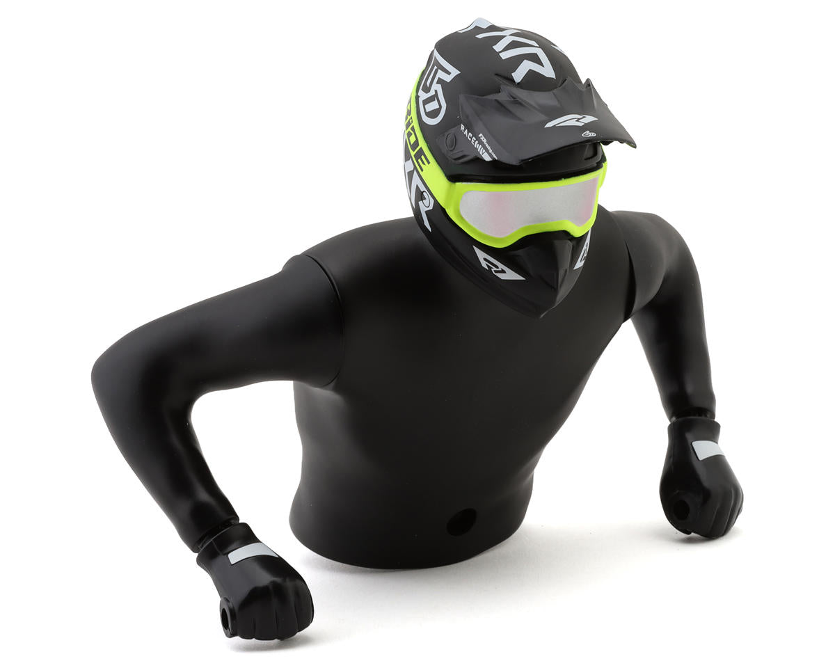 Losi Upper Rider Figure, FXR Yellow, ProMoto SM LOS-2284