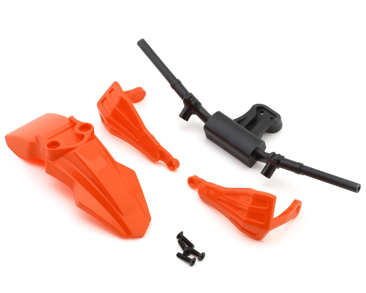 Losi Fender, Handguards and Handle Bars, Orange, ProMoto SM LOS-2297