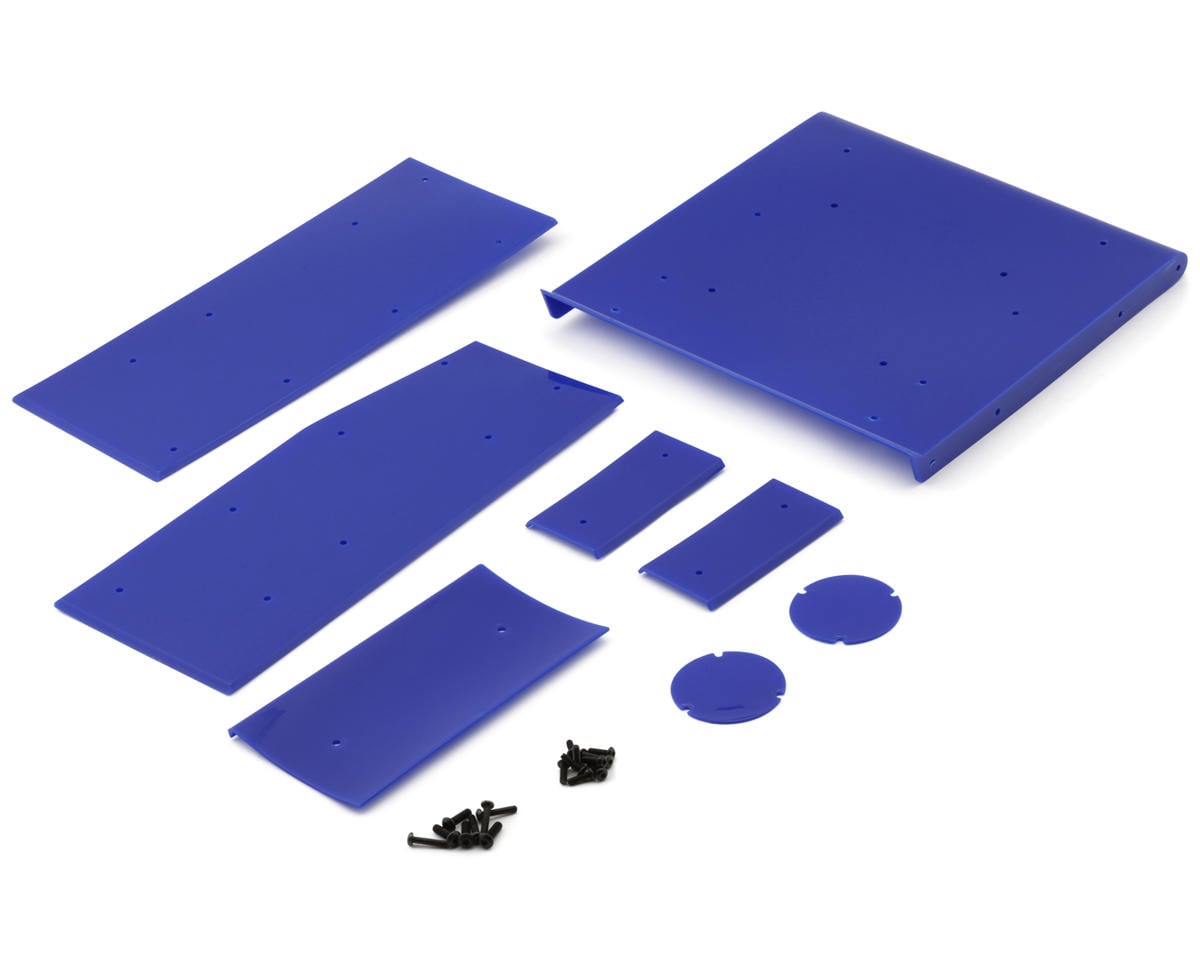 Losi Wing Panel Set, Blue, 22S Sprint Car LOS-2853