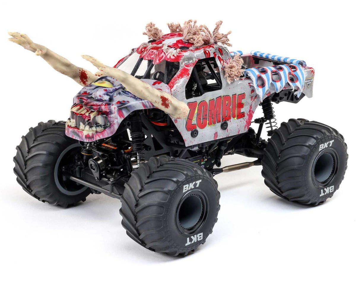 Losi 1/18 Mini LMT 4X4 Brushed RTR Monster Truck (Zombie) LOS01026T4 Losi