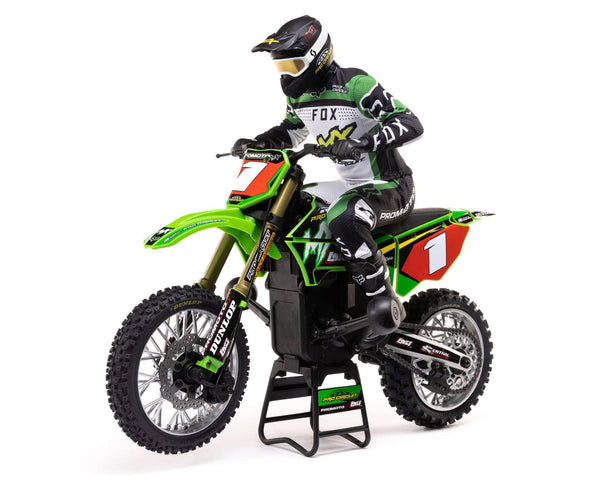 Losi Promoto-MX 1/4 Motorcycle RTR Combo with Battery and Charger, Pro Circuit Scheme LOS06000