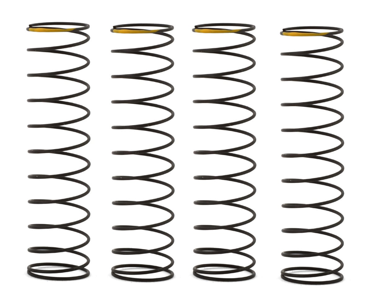 Losi Shock Springs Soft, Yellow, 4pcs, Mini LMT LOS213015