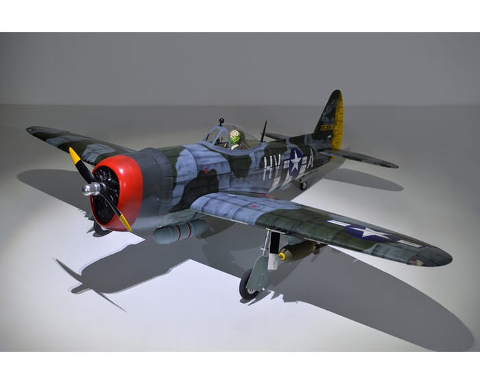 PHN-PH217 Phoenix Model P-47 Thunderbolt 50cc ARF with Electric Retracts, PHN-PH217 Phoenix