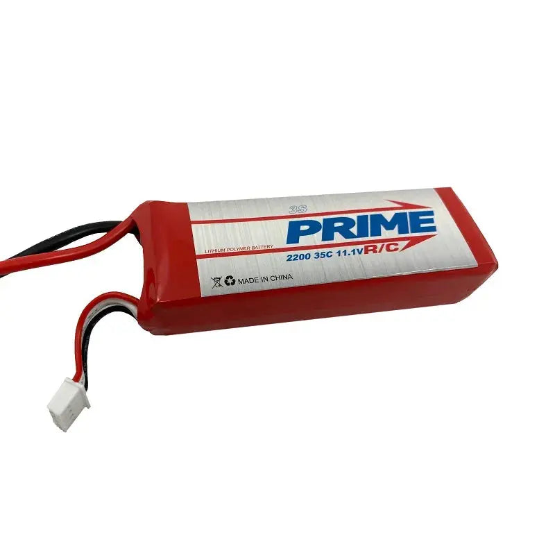 Prime RC 2200mAh 3S 11.1v 35C LiPo Battery with XT60 Connector Prime