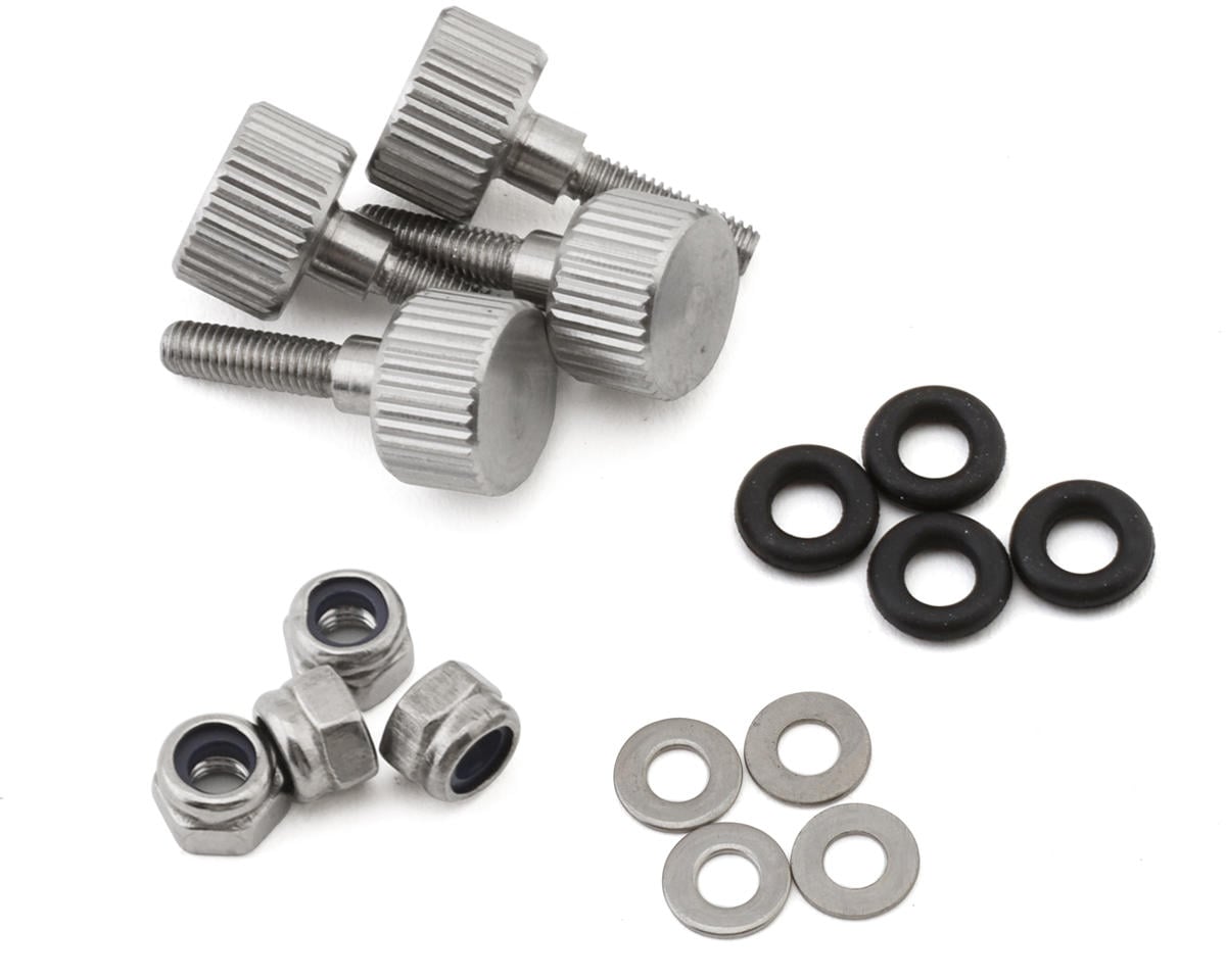 Pro Boat Canopy Thumb Screws, 4pcs, Zelos 36 Twin PRB286030