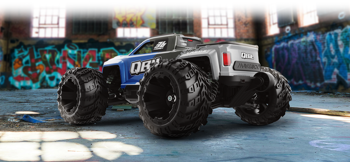 MAVERICK 1/16 QBIT MT FLUX MONSTER TRUCK - BLUE 151001