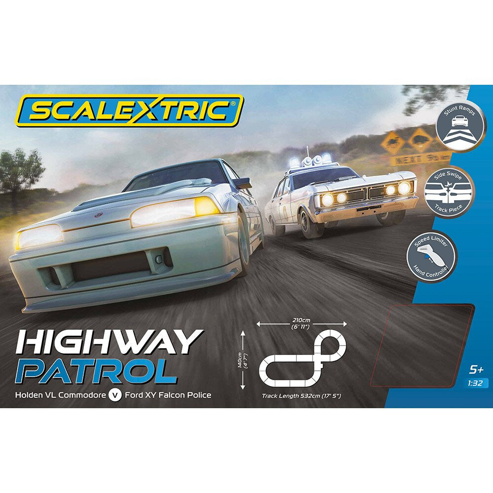 Scalextric Australian Highway Patrol Slot Car Set C1453