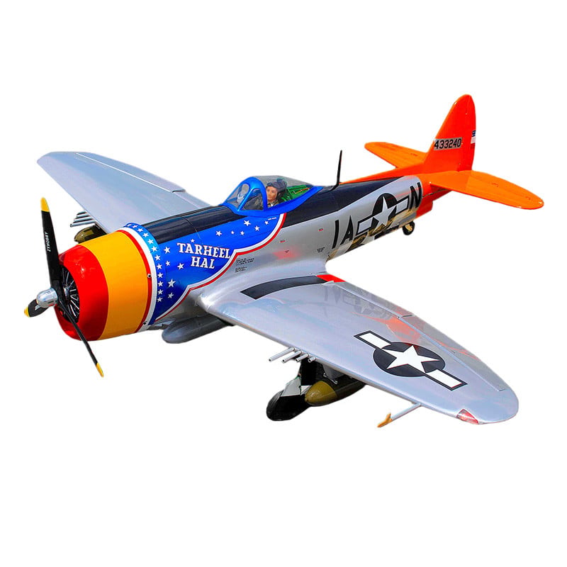 Seagull Models P-47 Thunderbolt Tarhell Hal Bubble Top 35cc ARF with Electric Retracts SEA-398GEAR