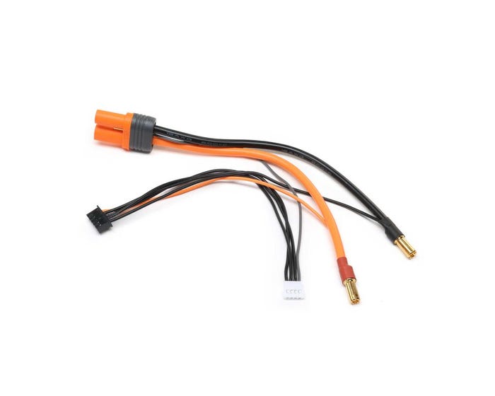 Spektrum IC5 to 5mm Bullets Adapter for 2-4S Smart Batteries Spektrum