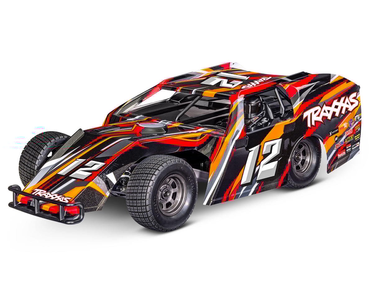 Traxxas Orange 1/10 Mudboss Slash BL-2S RC Dirt Oval Racer - 104354-74ORNG TRAXXAS