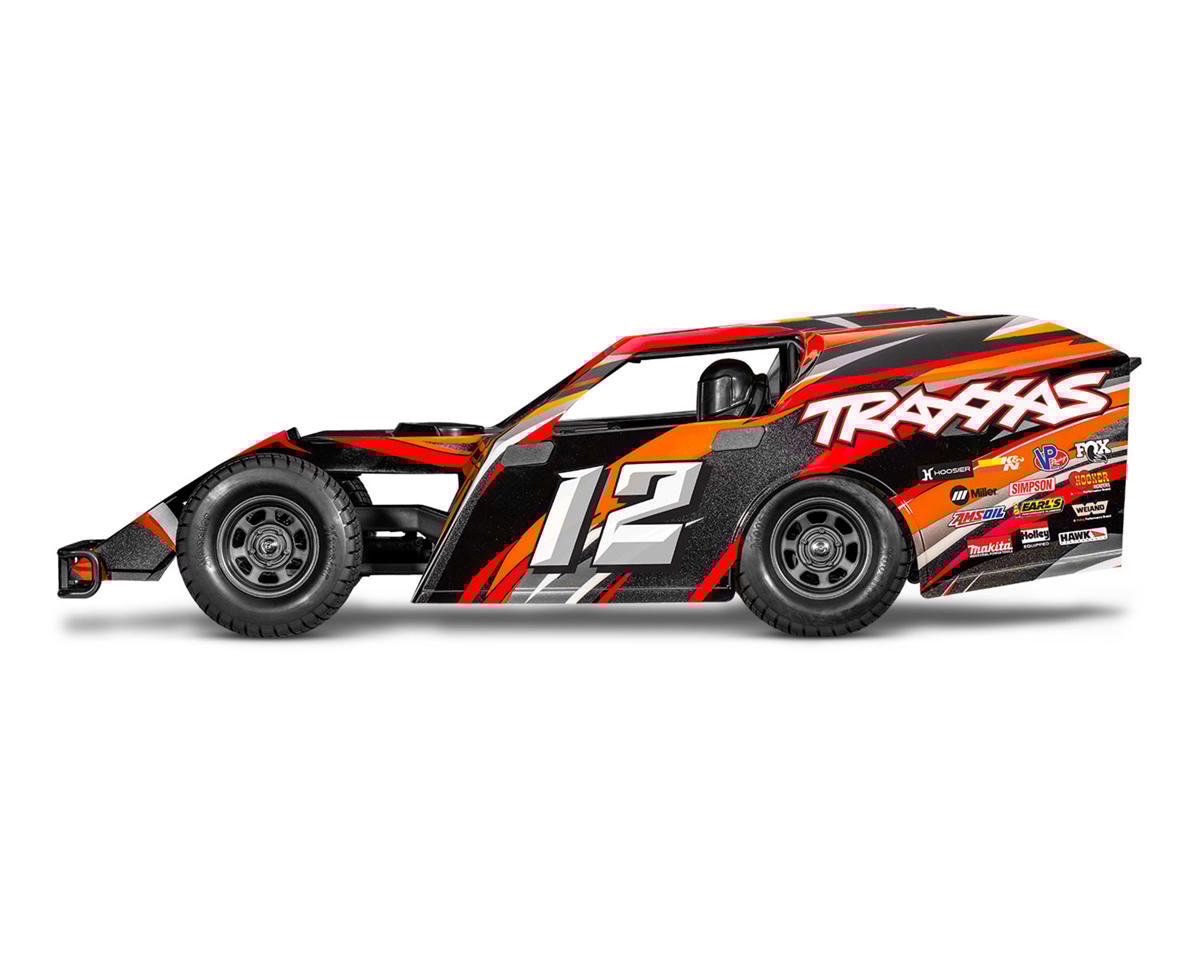 Traxxas Orange 1/10 Mudboss Slash BL-2S RC Dirt Oval Racer - 104354-74ORNG TRAXXAS
