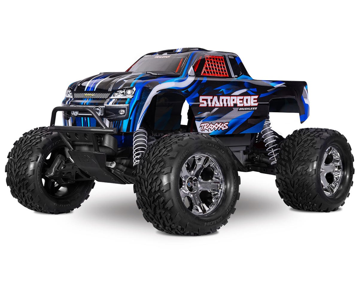 Traxxas Stampede BL-2s HD RTR 1/10 2WD Brushless Monster Truck (Blue) 36354-4BLUE
