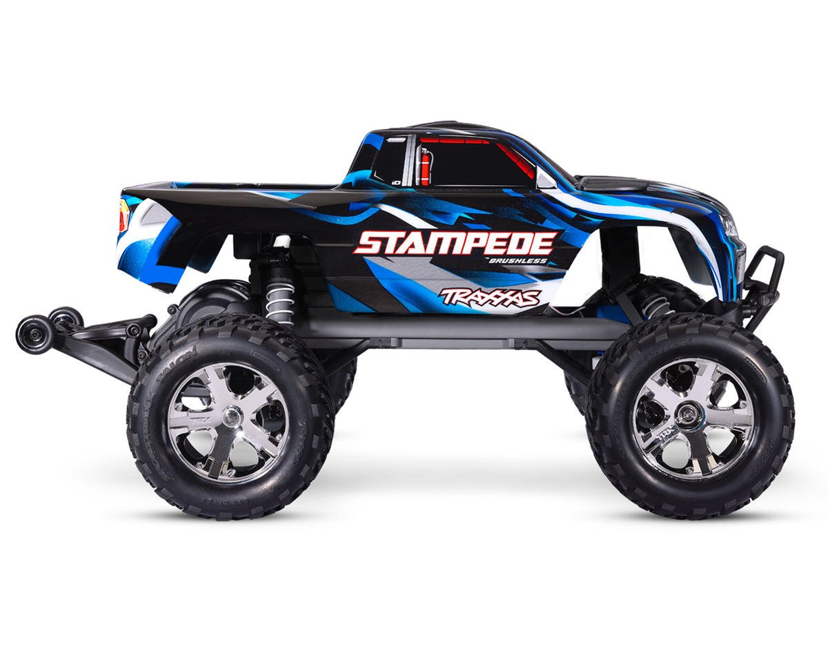 Traxxas Stampede BL-2s HD RTR 1/10 2WD Brushless Monster Truck (Blue) 36354-4BLUE