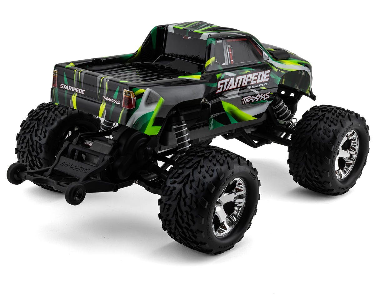 Traxxas Stampede BL-2s HD RTR 1/10 2WD Brushless Monster Truck (Green) 36354-4GRN