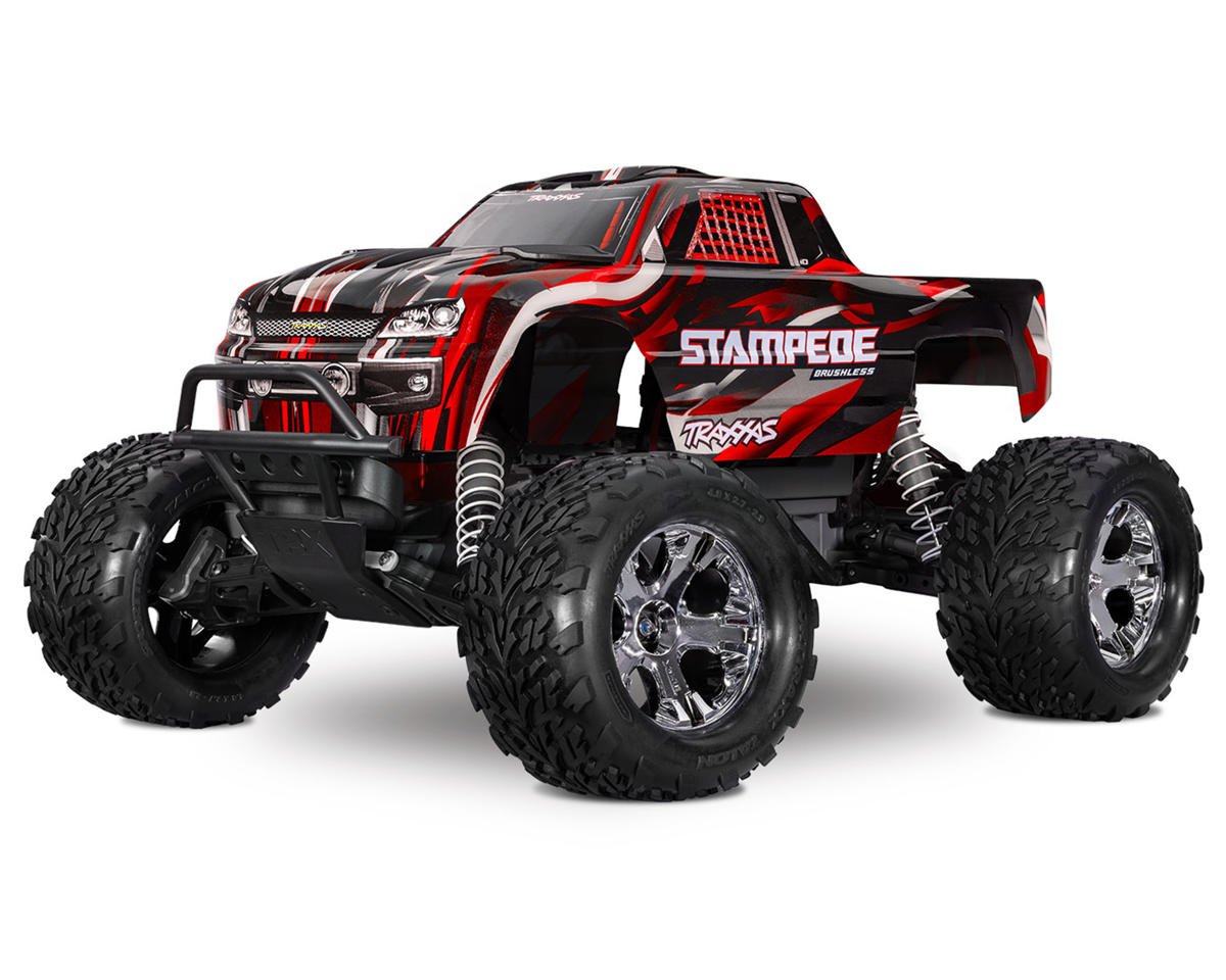 Traxxas Stampede BL-2s HD RTR 1/10 2WD Brushless Monster Truck (Red) 36354-4RED