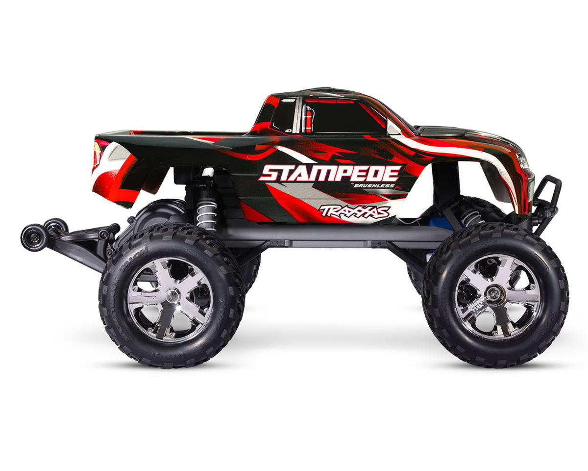 Traxxas Stampede BL-2s HD RTR 1/10 2WD Brushless Monster Truck (Red) 36354-4RED
