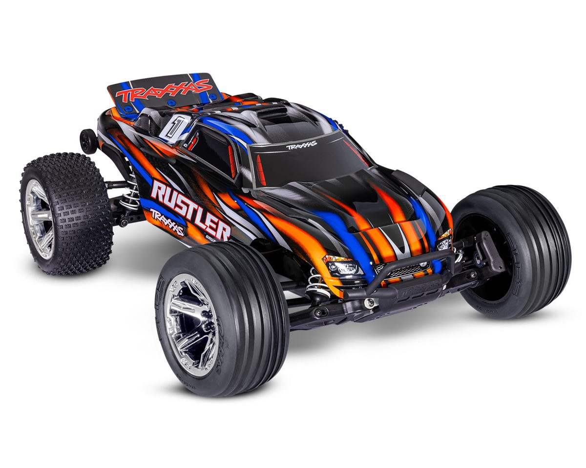 Traxxas Rustler BL-2s HD 1/10 RTR 2WD Brushless Stadium Truck (Orange) 37354-4ORNG