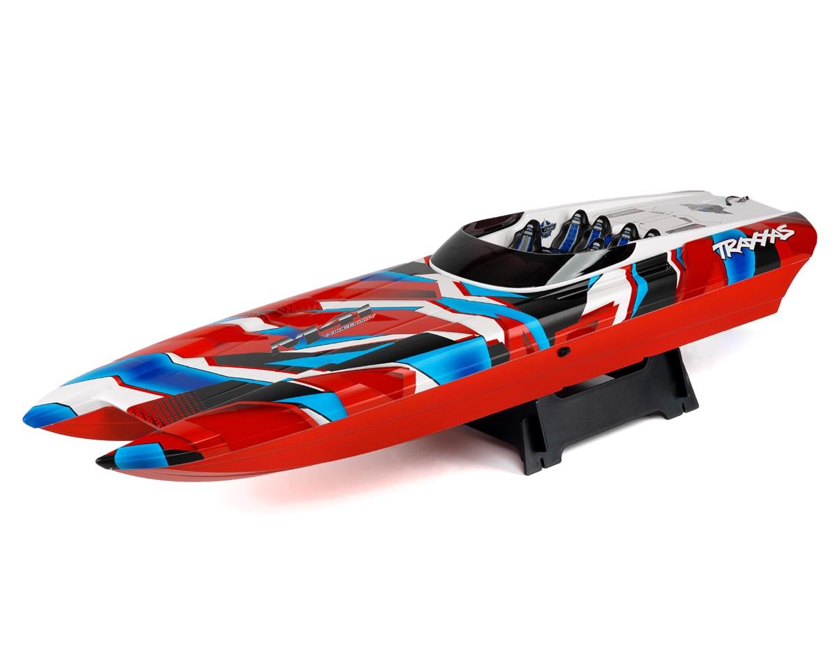 Traxxas DCB M41 Widebody 40" Catamaran High Performance 6S Race Boat (Red) 57046-4REDR