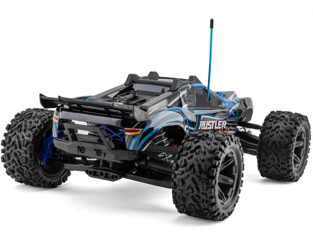 Traxxas Rustler 1/10 4X4 Brushless RTR Stadium Truck (Blue) 67164-4BLUE