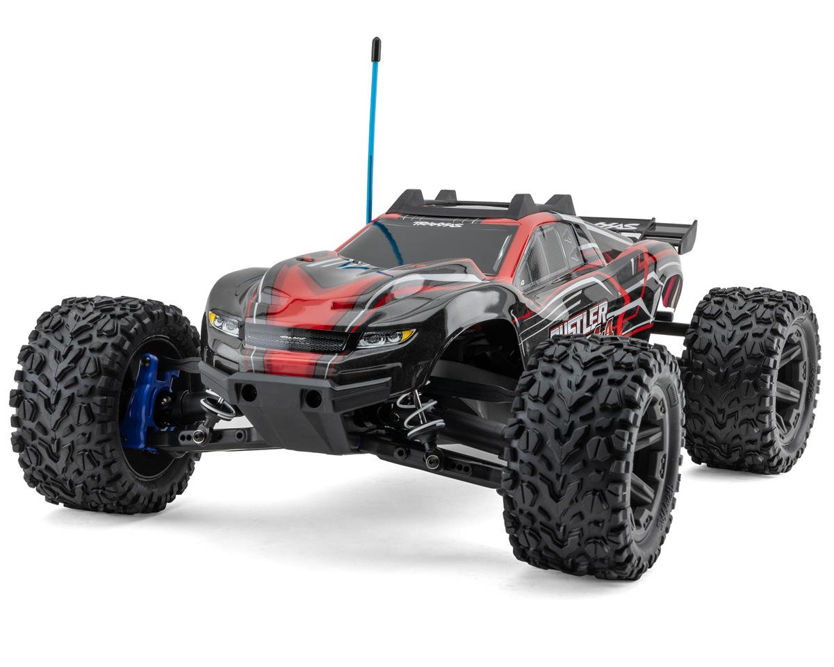 Traxxas Rustler 1/10 4X4 Brushless RTR Stadium Truck (Red) 67164-4RED