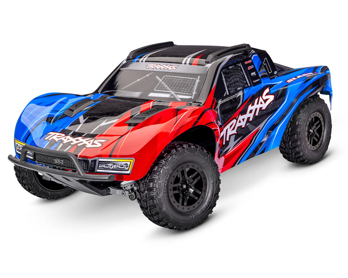 Traxxas Slash® 4x4 VX3 1/10 RTR 4WD Brushless Short Course Truck (Red) 68454-4RED