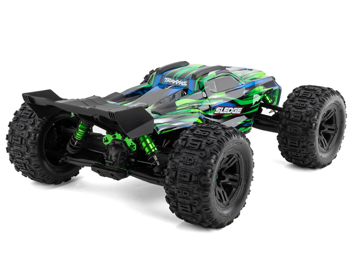 Traxxas Sledge 6S 4WD Electric 1/8 Monster Truck Belted 2025 Green TRAXXAS