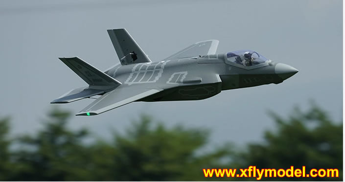 XFly F-35 70mm (upgrade) EDF Jet 6S Power XF125P-70 (NEW RELEASE)