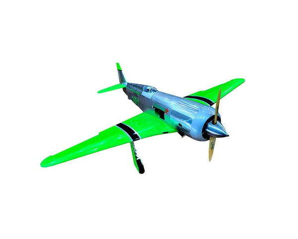 Seagull Models Reno Yak 11 20cc ARF, Perestroika Green Scheme with Electric Retracts, SEA-302NPGEAR