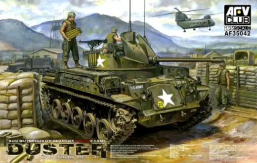 AFV Club AF35042 1/35 M42A1 Late Type (Vietnam War) Plastic Model Kit AFV