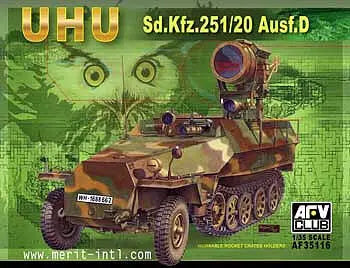 AFV Club AF35116 1/35 German Sd.Kfz.25 Ausf.D Plastic Model Kit AFV