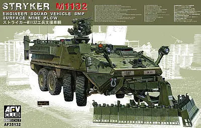 AFV Club AF35132 1/35 Stryker M1132 Engineer Squad Vehicle SMP Plastic Model Kit AFV