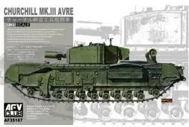 AFV Club AF35167 1/35 Churchill Mk.III Avre Plastic Model Kit AFV