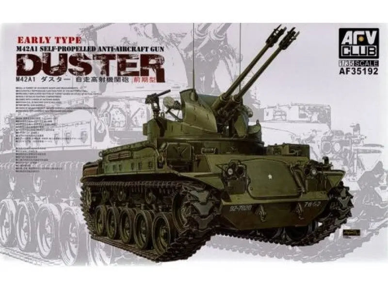 AFV Club AF35192 1/35 M42A1 Duster (Early Type) Plastic Model Kit AFV