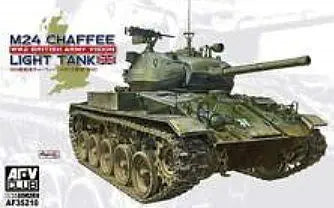 AFV Club AF35210 1/35 M24 Chaffee Light Tank WWII British Army Plastic Model Kit AFV