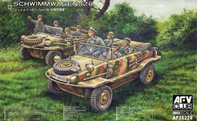 AFV Club AF35228 1/35 Schwimmwagen 128 Plastic Model Kit AFV