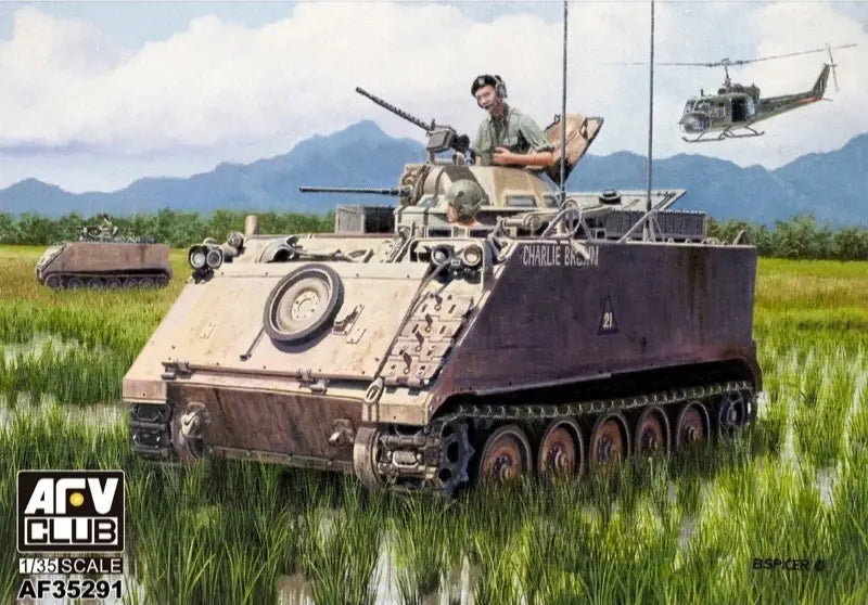 AFV CLUB 35291 1/35 M113A1 LRV Plastic model kit AFV