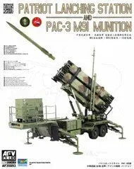 AFV Club AF35S93 Patriot Lanching Station & PAC-3 M91 Munition Plastic Model Kit AFV